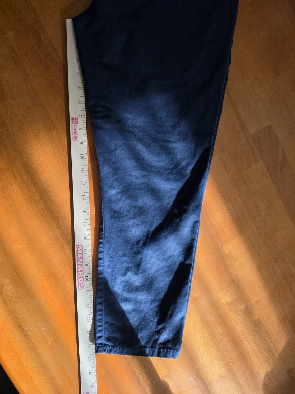 Under 510 Navy Tapered Chino Pants. 34x26